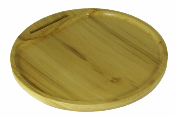 Rolling Tray, The Gold Miner, 12-in Dia Custom Rolling Tray - Made Out Of Colorado Aspen - Image 4